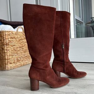 Madewell - The Scarlet Knee High Boot - 7.5 - Rich Brown